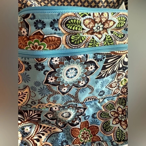 EUC Vera Bradley Blue Hipster Crossbody Adjustable Bag - Picture 5 of 8